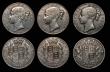 London Coins : A176 : Lot 2275 : Crowns 1847 Young Head (3) ESC 286, Bull 2567 all ex-Jewellery, the first ex-swivel mount Good Fine,...