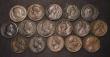 London Coins : A176 : Lot 2297 : Farthings (16) 1674 Peck 527 Fair/VG, 1675 Peck 528 Fine, 1694 Peck 616, 1700 unbarred A's in B...
