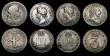 London Coins : A176 : Lot 2381 : Maundy Odds (4) Fourpence 1683 ESC 1857, Bull 639, Threepences (3) 1686 Small O in IACOBVS, F of FRA...