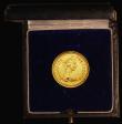 London Coins : A176 : Lot 662 : Rhodesia One Pound 1966 Gold Proof KM#6 nFDC with some hairlines, in the South Africa Mint box of is...