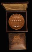 London Coins : A176 : Lot 743 : Corporation of London - New Council Chamber, Guildhall London 1884 77mm diameter in bronze Obverse: ...