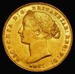 London Coins : A176 : Lot 847 : Australia Sovereign 1867 Sydney Branch Mint, Marsh 372, McDonald 114, GVF/NEF with some contact mark...