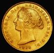 London Coins : A176 : Lot 848 : Australia Sovereign 1868 Sydney Branch Mint, Marsh 373, McDonald 115 GVF/NEF with a small flan flaw ...