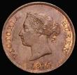 London Coins : A176 : Lot 884 : Cyprus Half Piastre 1879 KM#2 About EF with a contact mark on the bust, scarce in high grades