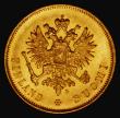 London Coins : A176 : Lot 894 : Finland 10 Markka Gold 1904L KM#8.2 EF/NEF, Rare