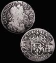 London Coins : A176 : Lot 895 : France (2) 12 Sols (1/10th Ecu) 1757 Mintmark & (Aix Mint) Privy Mark Anchor KM#511.26 Fine/Good...