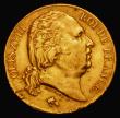 London Coins : A176 : Lot 896 : France 20 Francs Gold 1819A KM#712.1 NEF with some edge nicks