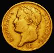 London Coins : A176 : Lot 899 : France 40 Francs Gold 1811A KM#696.1 Good Fine with a heavier contact mark on the reverse