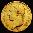 London Coins : A176 : Lot 901 : France 40 Francs Gold 1811A KM#696.1 VF the obverse with a small flan flaw