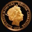 London Coins : A176 : Lot 923 : Gibraltar Two Sovereign 2016 Remembrance - Lest We Forget Gold Proof FDC