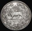 London Coins : A176 : Lot 947 : Iran 5000 Dinars AH1320 (1902) KM#976 EF with a hint of golden tone