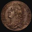 London Coins : A176 : Lot 956 : Ireland Halfcrown Gunmoney 1689 Oct: S.6579E, Timmins TB30E-1E, EF a little porous, a well-struck pi...
