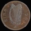 London Coins : A176 : Lot 959 : Ireland Penny 1963 Proof S.6643 in an NGC holder and graded PF62 BN