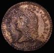 London Coins : A176 : Lot 962 : Ireland Shilling Gunmoney 1690 May Small size, with die axis inverted, S.6582DD, Timmins TB12sM-1A, ...