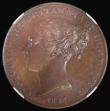 London Coins : A176 : Lot 985 : Jersey 1/13th Shilling 1841 S.7001 in an NGC holder and graded MS64 BN