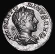 London Coins : A177 : Lot 1179 : Ancient Rome. Denarius Elagabalus (219AD) Obverse: Laureate and draped bust right IMP ANTONINVS AVG,...
