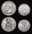 London Coins : A177 : Lot 1566 : Florin 1938 ESC 958, Bull 4079, Shilling 1938E ESC 1454, Bull 4123, and Sixpence 1938 ESC 1828, Bull...