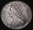 London Coins : A177 : Lot 1719 : Halfcrown 1731 Roses and Plumes, QVINTO edge, the Q of QVINTO rotated 90 degrees clockwise, unlisted...