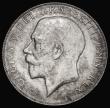London Coins : A177 : Lot 1764 : Halfcrown 1925 ESC 772, Bull 3727 GVF toned, the obverse with some scratches