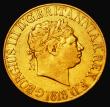 London Coins : A177 : Lot 1975 : Sovereign 1818 Ascending colon after BRITANNIAR, Marsh 2A, S.3785A, Fine/Good Fine, rare