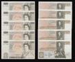 London Coins : A177 : Lot 20 : Fifty pounds Somerset B352 issued 1981 (10 consecutives) series A02 703351 through to A02 703360, Ch...