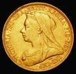 London Coins : A177 : Lot 2084 : Sovereign 1896M Marsh 156, S.3875 Fine/NVF in a presentation box