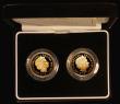 London Coins : A177 : Lot 356 : Half Sovereigns a 2-coin set 2005 S.SB6 Gold Proof FDC and 2006 S.SB4 Gold Proof, one very small ton...