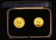 London Coins : A177 : Lot 709 : South Africa Pound and Half Pound in Gold a 2-coin set Pound 1958 KM#54 and Half Pound 1958 KM#53, G...