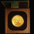 London Coins : A177 : Lot 721 : United Arab Emirates 1000 Dirhams Gold 1976 5th Anniversary of the United Arab Emirates Gold Proof K...