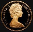 London Coins : A177 : Lot 888 : Bahamas One Hundred Dollars Gold 1967 Adoption of New Constitution, Reverse: Columbus, KM#14 Gold Pr...