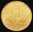 London Coins : A178 : Lot 1086 : Greece 20 Drachma Gold 1967 Revolution (minted 1970) KM#92 Choice UNC in an NGC holder and graded MS...
