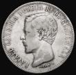 London Coins : A178 : Lot 1087 : Guatemala Four Reales 1861 earlier issue with narrower top to shield KM#136 Fine, a scarce two-year ...