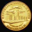 London Coins : A178 : Lot 1183 : Surinam 200 Gulden Gold 1981 First Anniversary of Revolution KM#20 nFDC retaining considerable origi...