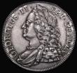 London Coins : A178 : Lot 1258 : Crown 1743 Roses ESC 124 EF or better and pleasantly toned