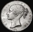 London Coins : A178 : Lot 1270 : Crown 1844 Star stops on edge ESC 280, Bull 2561, UNC with practically full original mint lustre. A ...