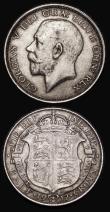 London Coins : A178 : Lot 1559 : Halfcrown to Shilling (3) Halfcrown 1912 ESC 759, Bull 3711 NVF/VF, Florin 1912 ESC 931, Bull 3757 G...