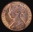 London Coins : A178 : Lot 1570 : Halfpenny 1862 Freeman 289 dies 7+G UNC with around 40% lustre