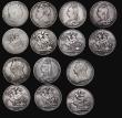 London Coins : A178 : Lot 1933 : Crowns (12) 1818 LVIII, 1822 TERTIO, 1887, 1889, 1890 (2), 1892, 1897 LXI, 1900LXIV, 1935, 1937 (2) ...