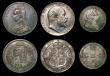 London Coins : A178 : Lot 1985 : Halfcrowns to Halfpennies (6) Halfcrowns (2) 1902 NEF with some contact marks, 1887 Jubilee Head NEF...
