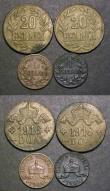 London Coins : A178 : Lot 2066 : German East Africa (12) 20 Heller 1916T (2) both Large Crown, curled tip on second L (Obverse A, Rev...