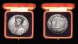 London Coins : A178 : Lot 620 : Investiture of Prince Edward as Prince of Wales 1911 35mm diameter in silver (3) Eimer 1925, BHM 407...