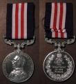 London Coins : A178 : Lot 830 : Military Medal - For Bravery In The Field, First Type, uncrowned head, awarded to 16805 Pte. J. Chee...