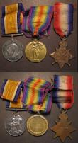 London Coins : A178 : Lot 839 : World War I a trio comprising 1914-15 Star, 1914-1918 War Medal and Victory Medal awarded to 153253 ...
