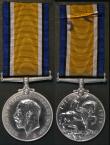 London Coins : A178 : Lot 847 : World War I Trio awarded to Dvr. C.K. Morgan S.A.S.C. 1914-15 Star, 1914-1918 British War Medal and ...