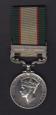 London Coins : A178 : Lot 889 : India General Service Medal, with North West Frontier 1937-39 clasp, awarded to 7258235 Pte. J. Whew...
