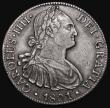 London Coins : A179 : Lot 1187 : Mexico Eight Reales 1801 Mo FT Faint trace of T over M visible, (lower right serif of M in field) KM...