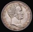 London Coins : A179 : Lot 1199 : Netherlands East Indies Half Gulden 1834 KM#302 VF or better with touches of attractive and colourfu...