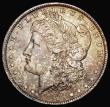London Coins : A179 : Lot 1275 : USA One Dollar 1888 Breen 5599 UNC with minor cabinet friction to the high points only, golden toned...