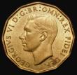London Coins : A179 : Lot 1425 : Brass Threepence 1949 Peck 2392 UNC and lustrous in an LCGS holder and graded LCGS 78, extremely rar...