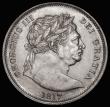 London Coins : A179 : Lot 1753 : Halfcrown 1817 Bull Head ESC 613, Bull 2086 UNC with golden tone and very light cabinet friction
